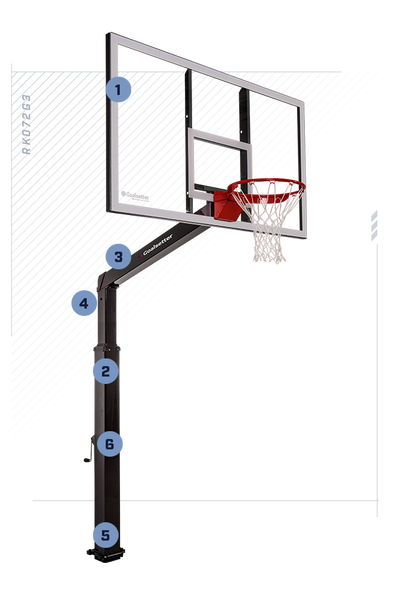 Goalsetter Launch Pro 72 inch basketball hoop